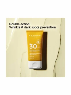 Aurinkotuotteet<Clarins Youth-protecting Sunscreen SPF 30 for face -aurinkosuojavoide