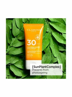 Aurinkotuotteet<Clarins Youth-protecting Sunscreen SPF 30 for face -aurinkosuojavoide