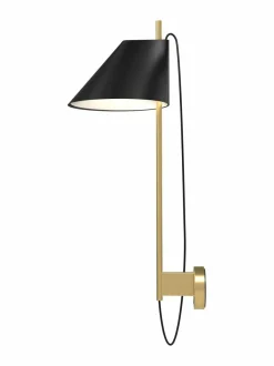Seinävalaisimet<Louis Poulsen Yuh-seinävalaisin BLACK/BRASS