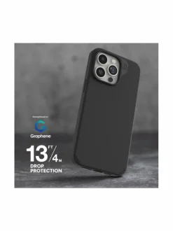 Zagg Manhattan Snap - musta suojakuori iPhone 15 Pro^ Puhelimen Suojakuoret & Tarvikkeet