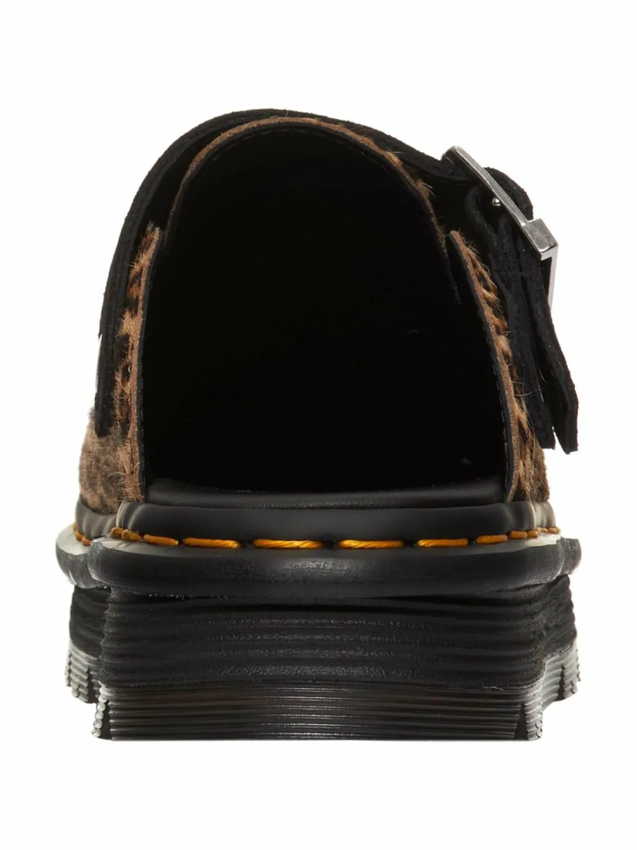 Sandaalit<Dr. Martens Zebzag Mule Leopard -mokkanahkapistokkaat LIGHT TAN+BLACK