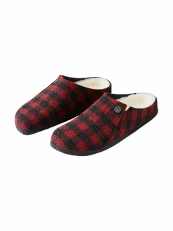 Tohvelit<BIRKENSTOCK Zermatt Shearling -huopatossut ACTIVE RED