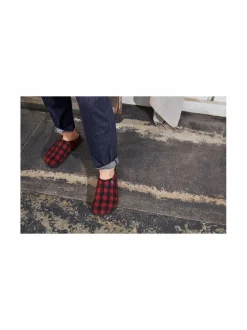 Tohvelit<BIRKENSTOCK Zermatt Shearling -huopatossut ACTIVE RED