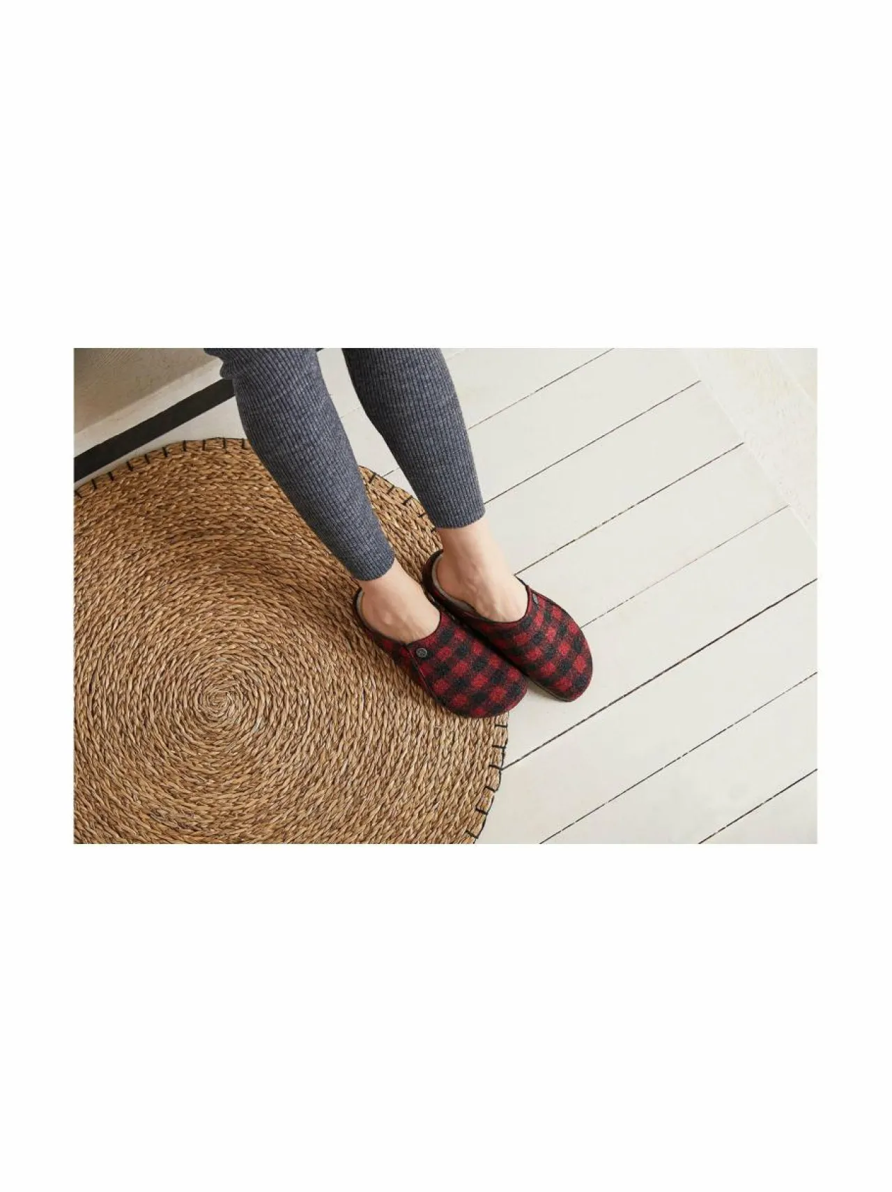 Tohvelit<BIRKENSTOCK Zermatt Shearling -huopatossut ACTIVE RED