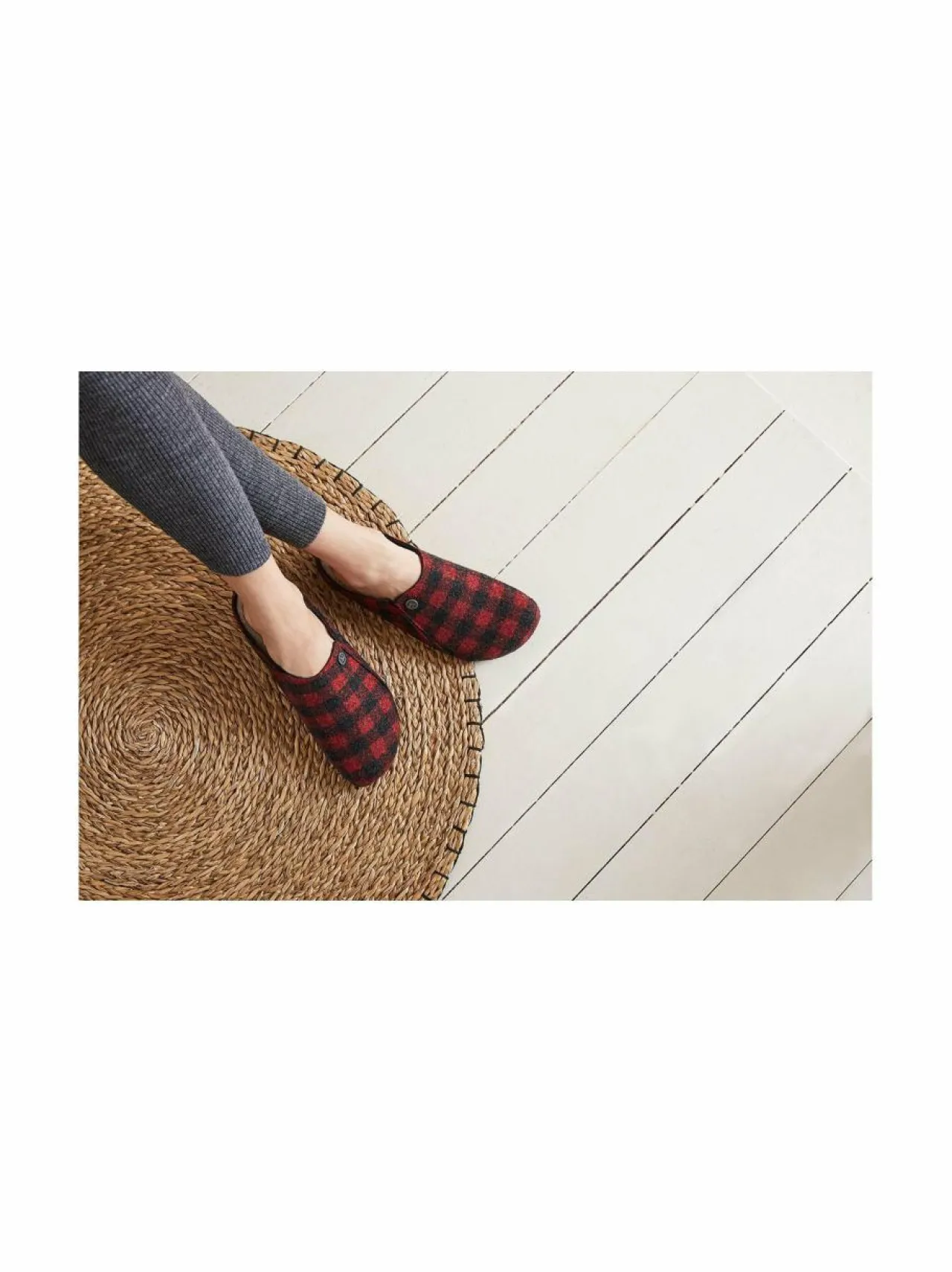 Tohvelit<BIRKENSTOCK Zermatt Shearling -huopatossut ACTIVE RED
