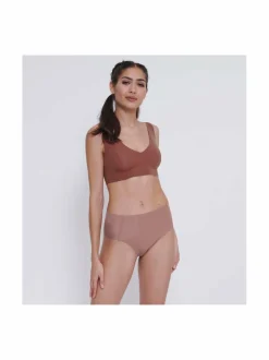 Alusvaatteet & -Asut<Sloggi Zero Feel 2.0 High waist -alushousut 1141 CACAO
