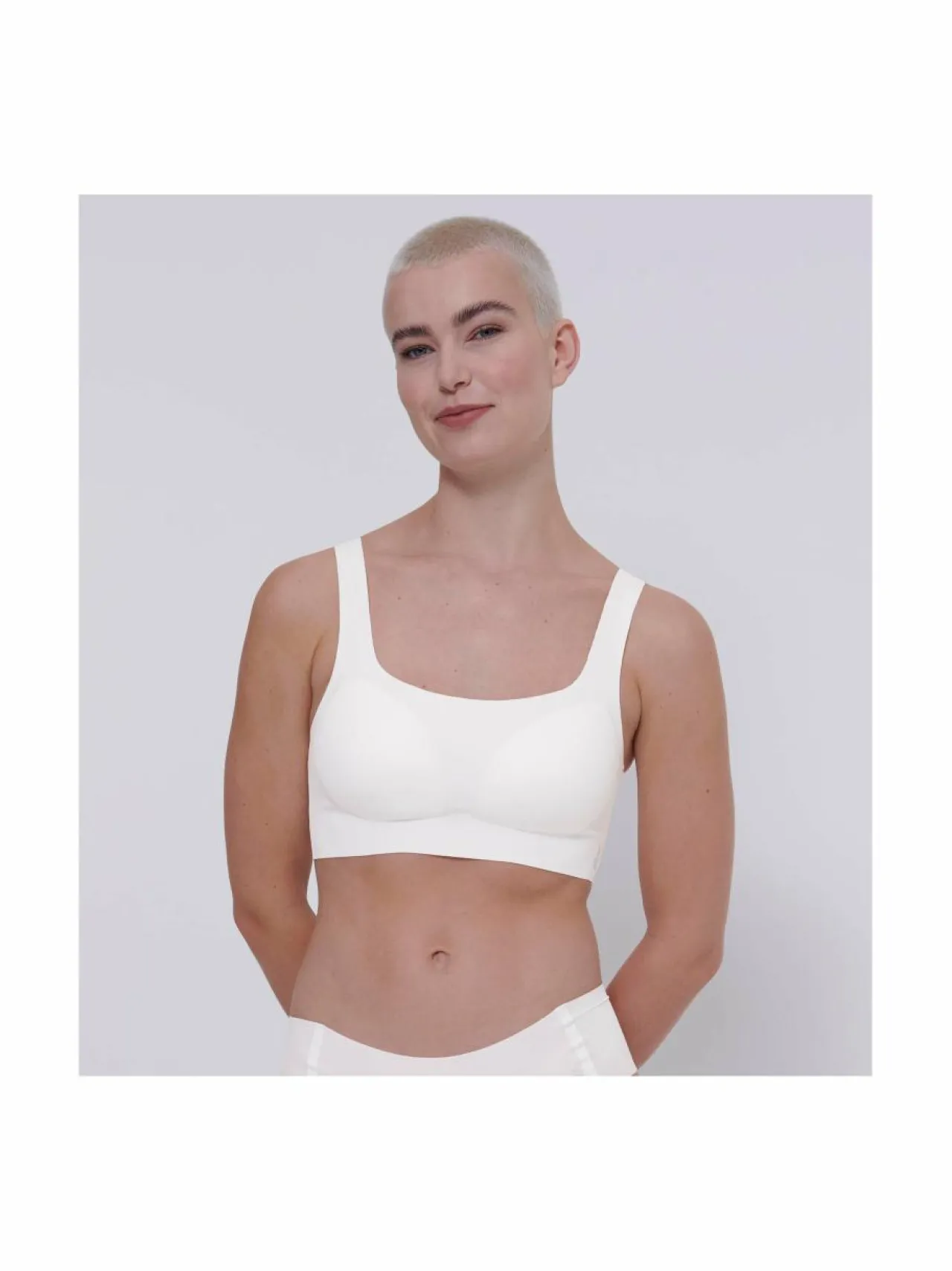 Alusvaatteet & -Asut<Sloggi Zero Feel 2.0 -toppi 00GZ SILK WHITE