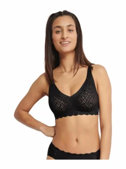 Alusvaatteet & -Asut<Sloggi Zero Feel Bliss Soft -rintaliivit 0004 BLACK