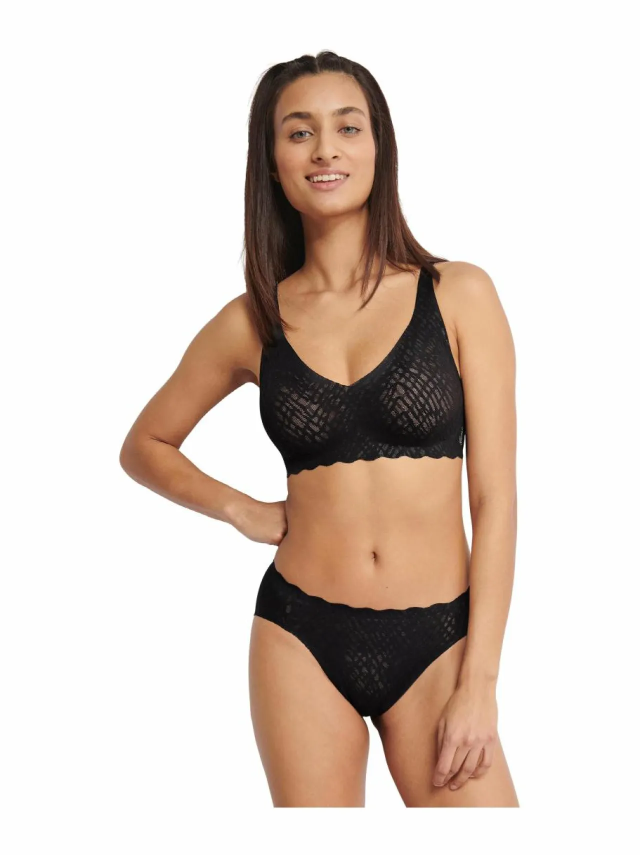Alusvaatteet & -Asut<Sloggi Zero Feel Bliss Soft -rintaliivit 0004 BLACK