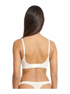 Alusvaatteet & -Asut<Sloggi Zero Feel Bliss Soft -rintaliivit 00GZ SILK WHITE