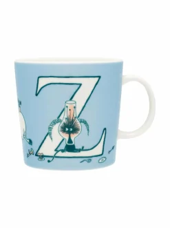 Mukit & Kupit & Asetit<Moomin Arabia Z-muki 0,4 l BABY BLUE