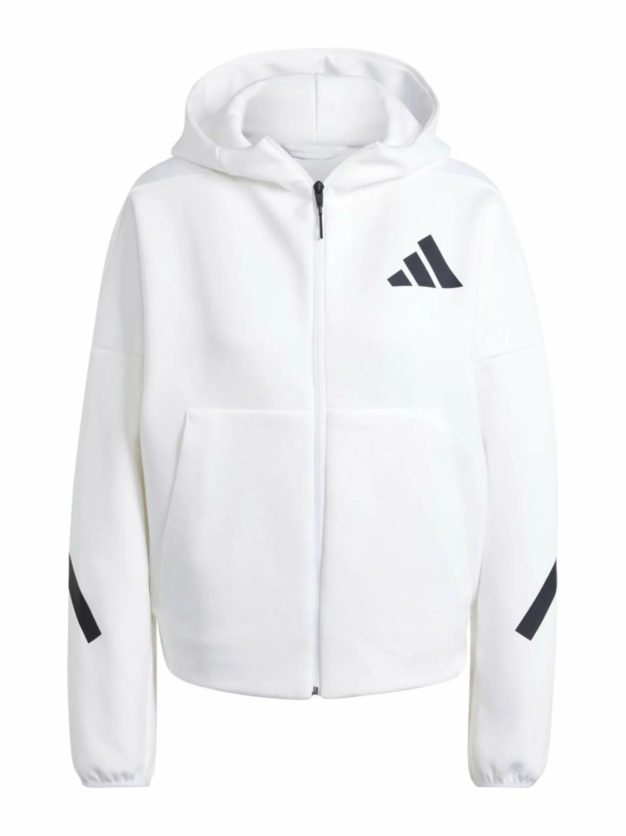 Paidat, Hupparit & Colleget<adidas Sportswear Z.N.E. Full Zip -hupparitakki JE7849 WHITE