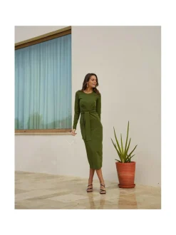 Nakoa Zoey Dress, Chive^ Mekot