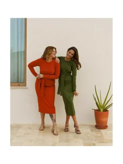 Nakoa Zoey Dress, Chive^ Mekot