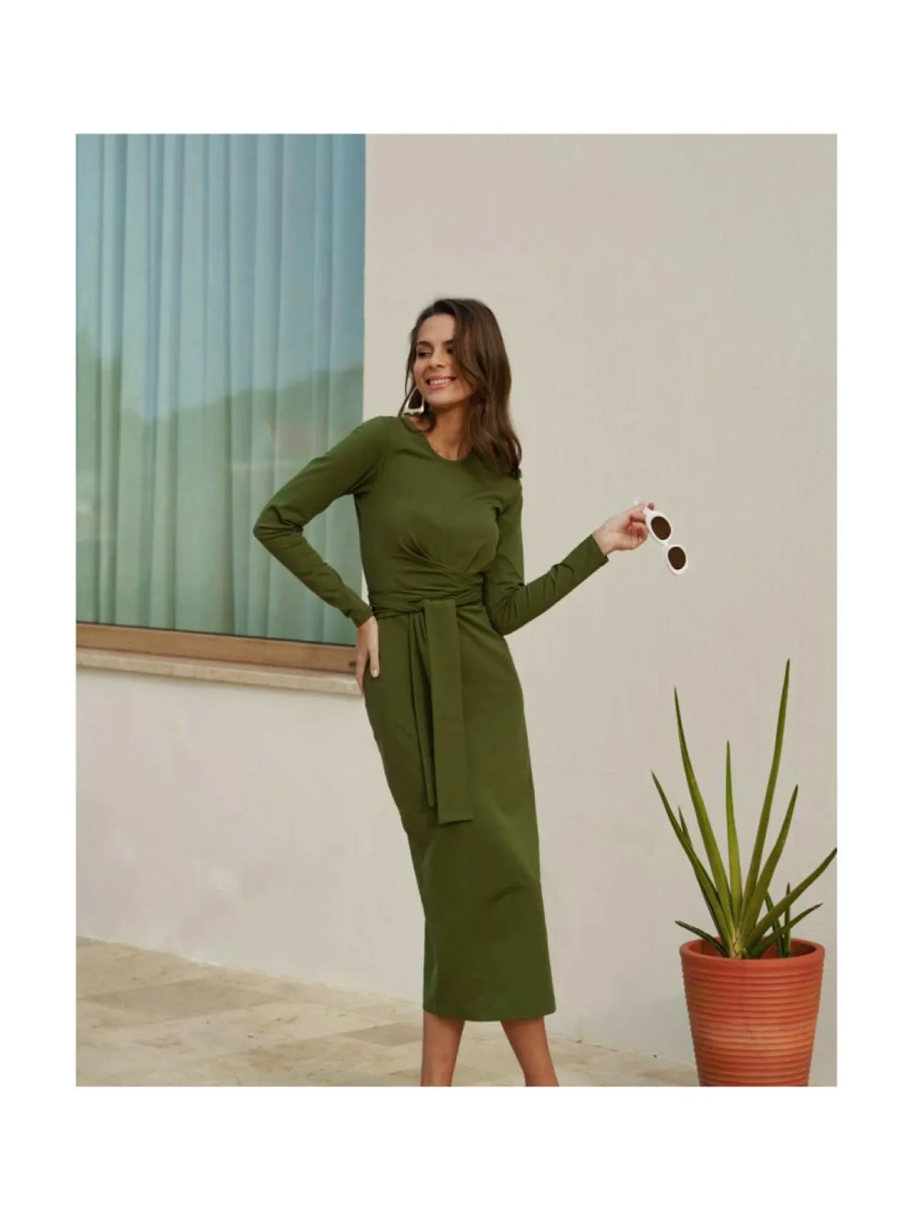 Nakoa Zoey Dress, Chive^ Mekot