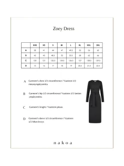 Nakoa Zoey Dress, Chive^ Mekot