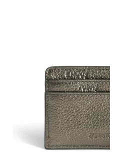 Zadig&Voltaire ZV Pass Metallic Grained Leather -korttikotelo^ Lompakot & Kotelot